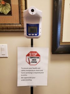 no touch thermometer
